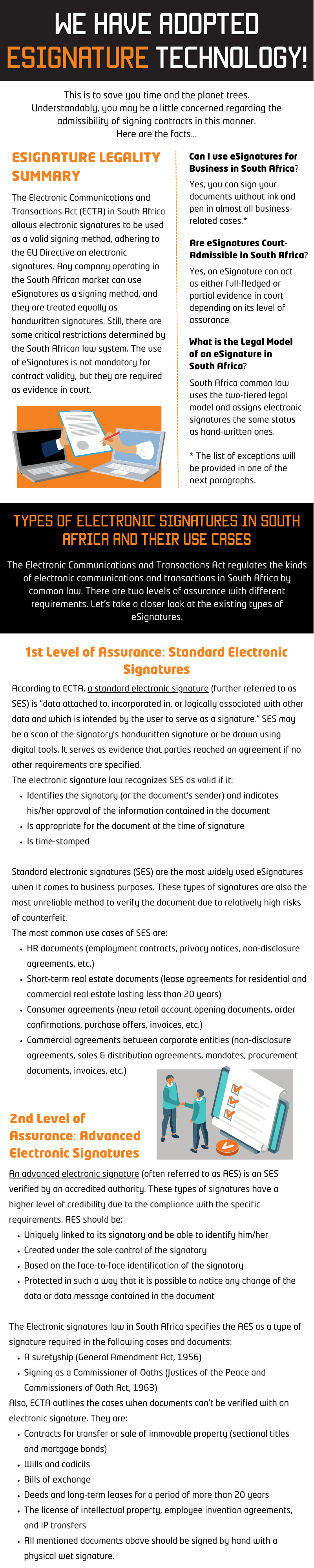 INFOGRAPHIC E SIGNATURE